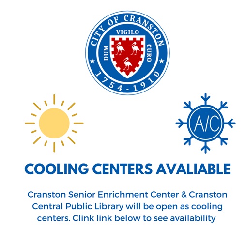 COOLING CENTERS AVALIABLE